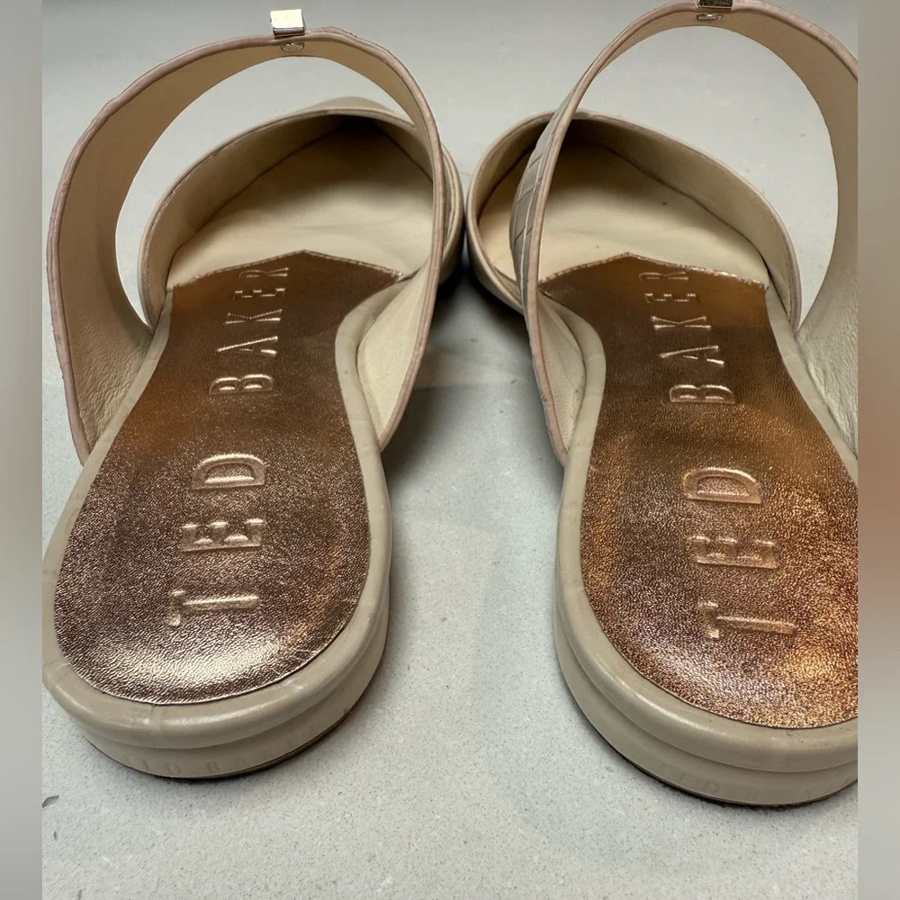 Ted Baker London Oryla pointed-toe leather mules 37.5 - Picture 5 of 9